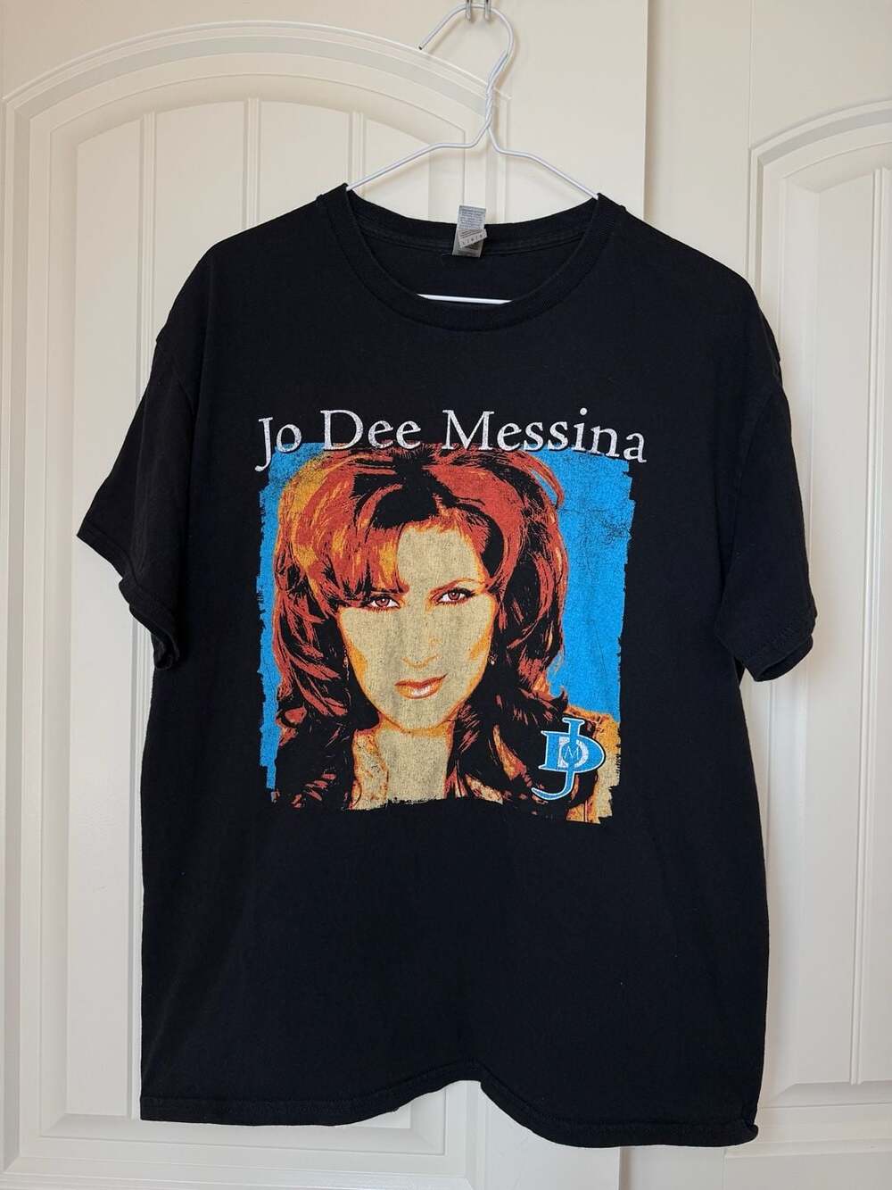 Vintage Jo Dee Messina Black T-Shirt y2k Large